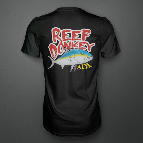 Men's Long Sleeve Reef Donkey Fishing Shirt With Hoodie