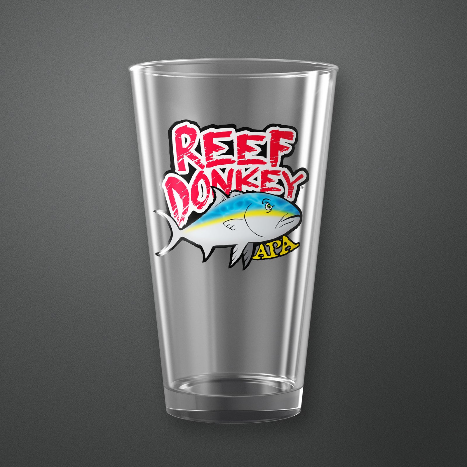 Reef Donkey Pint Glass