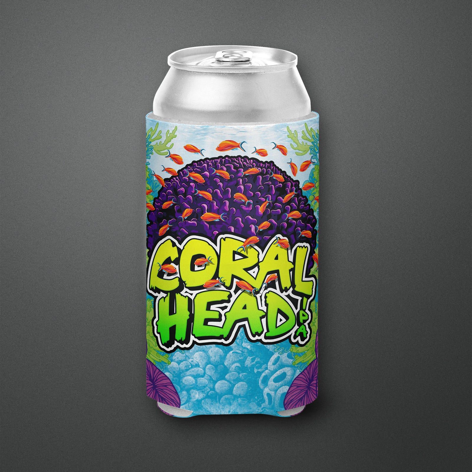 Coral Head 16 oz. Koozie – TBBC Online Store